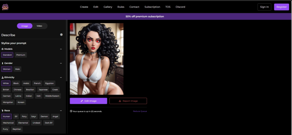 AI Hentai Generator: Create Personalized Hentai Art with Ease!