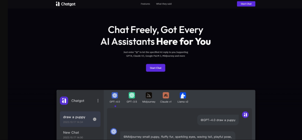 Chatgot: Your All-in-One AI Chat Assistant Platform